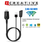 Двухдиапазонный 2,4 ГГц 5 ГГц 4Mirascreen k6 TV Dongle K HD WiFi Miracast Airplay DLNA TV Stick 4K HD EZCast WiFi адаптер дисплея