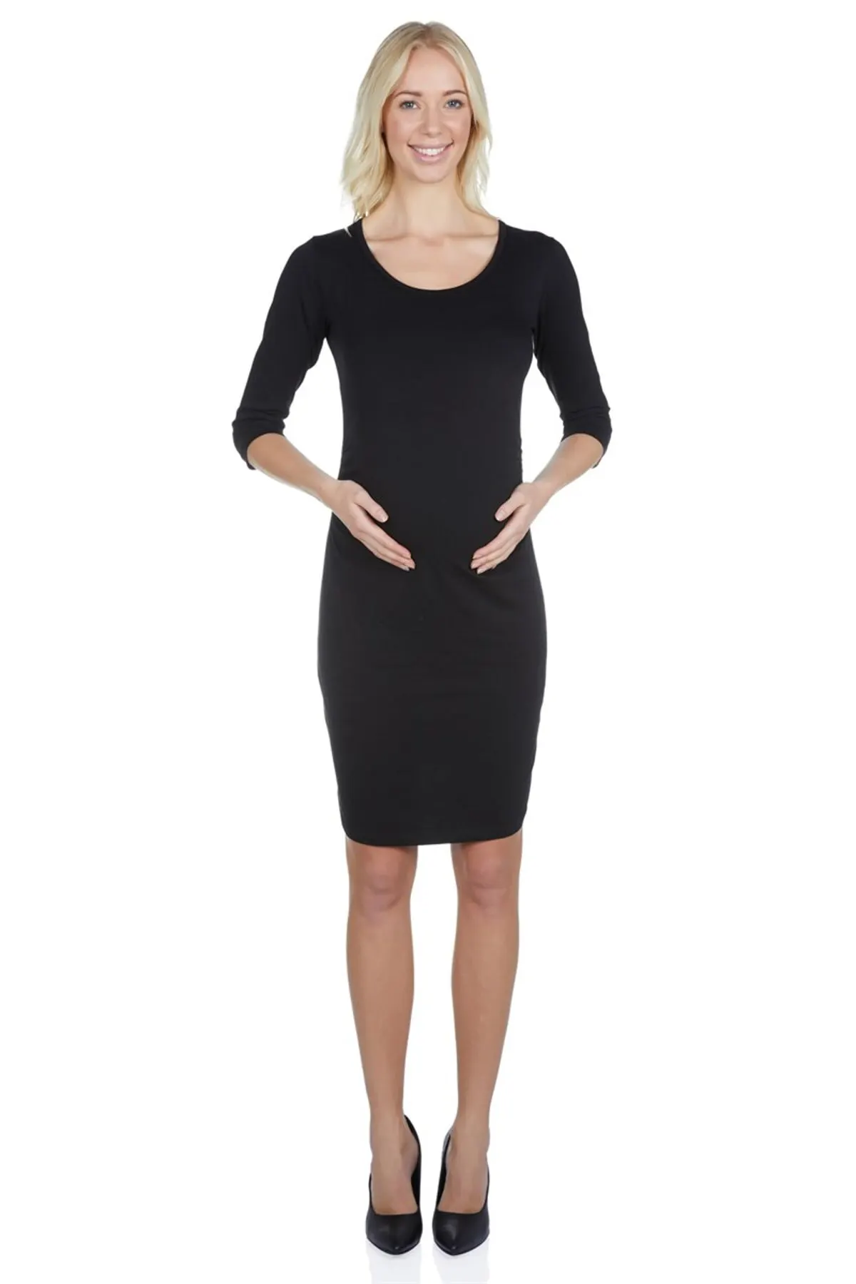 

Maternity Fashion Maternity Pleated Dress
