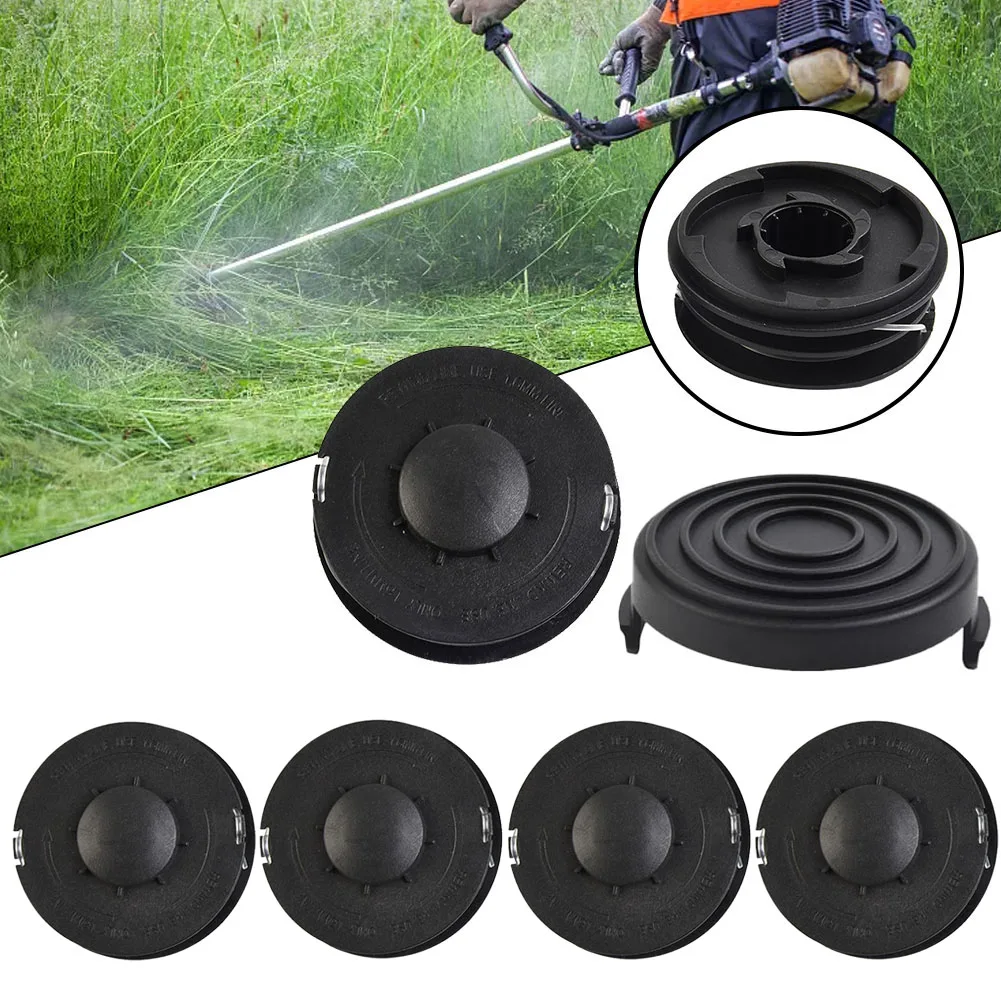 

5 Spool Head+1 Spools Cap Cover Nylon Suitable For EINHELL GC-ET 4530 RTV 400 RTV 550 RTV 550/1 Electric Lawn Trimmer