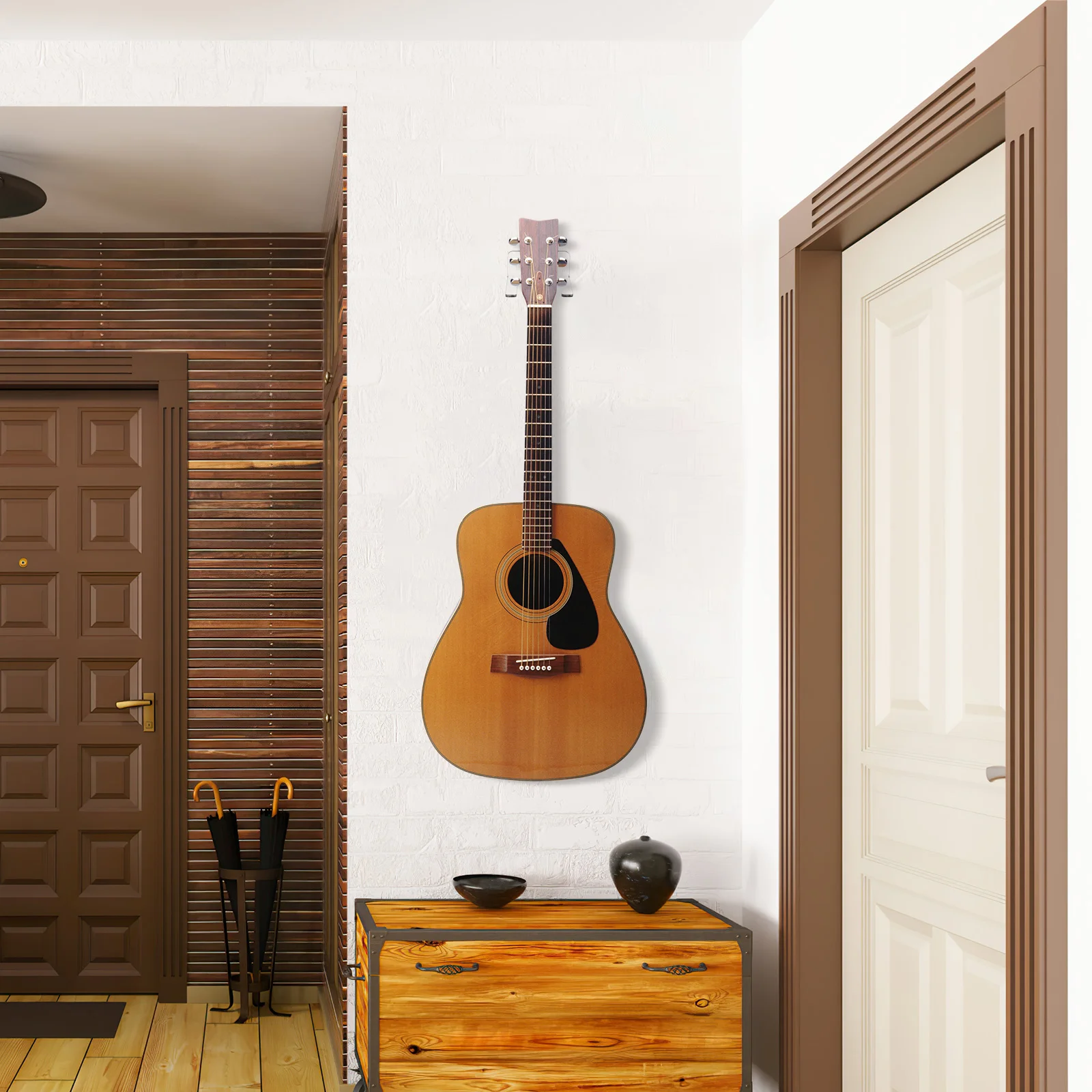 Подставка для гитары настенный держатель с крючком электрическая вешалка