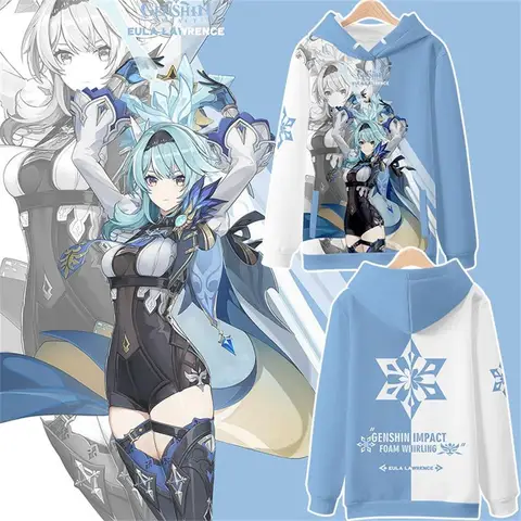 2022 3D genshin Impact printed Logo cosplay hooded Sweatshirt Women/Men Casual Hoodie Clothes harajuku casual hoodies men hoodi