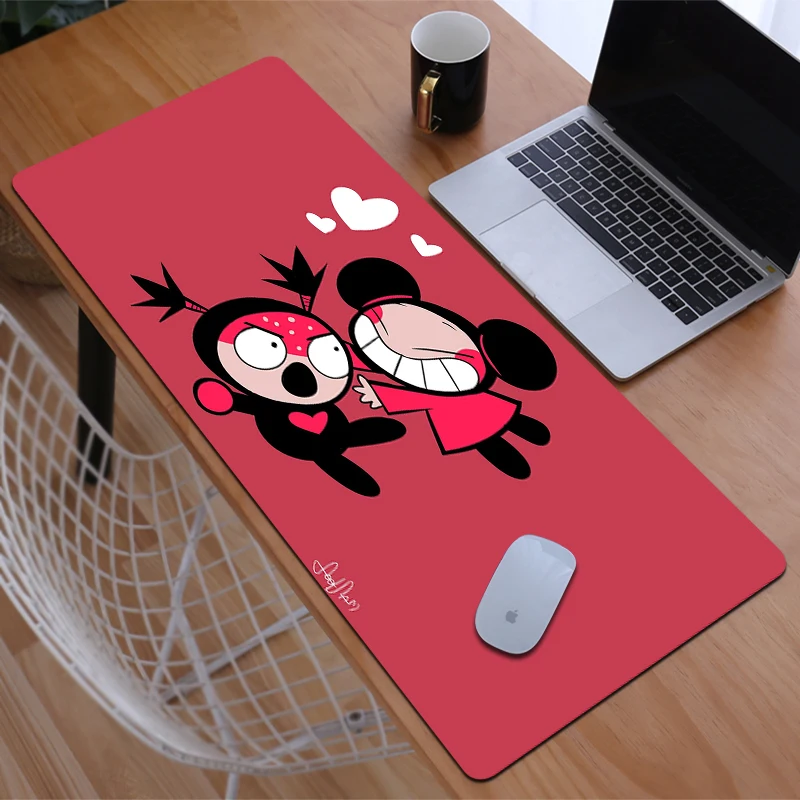 

Mouse Pads Mousepad Gamer Gaming Mat Pucca Computer Accessories Kawaii Pad Mause Keyboard Xxl Cabinet Deskmat Mats Pc Mausepad