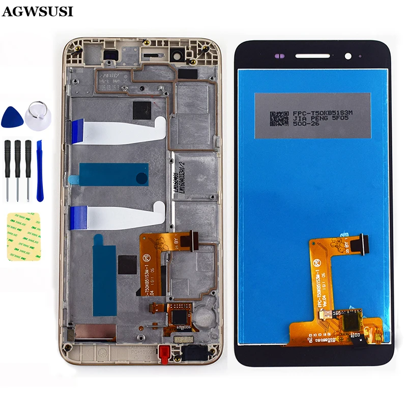 

For Huawei Enjoy 5S GR3 TAG-L01 / L03 / L13 / L22 / L23 L21 Touch Screen Digitizer Glass LCD Display Panel Module Assembly