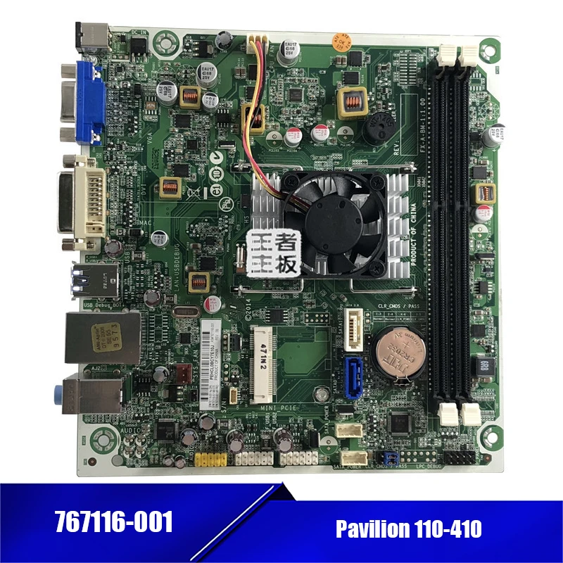 High Quality for HP 100-401 767116-001 DC ITX Desktop Mainboard  Pavilion 110-410 Pre-Shipment Test