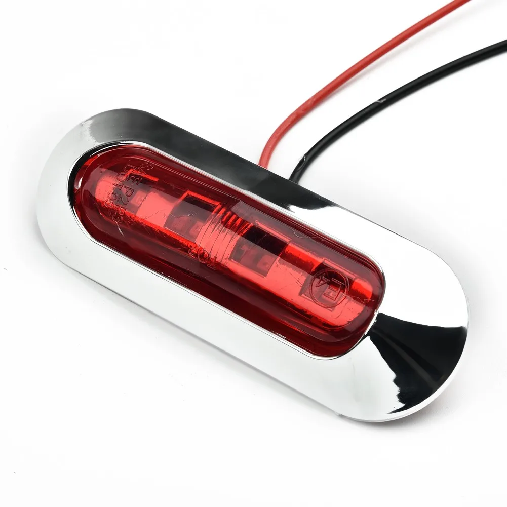 

2x Red Green LED Boat Navigation Light Deck Waterproof Bow Pontoon Lights 12-24V (with Screws) Over 70000 Hours