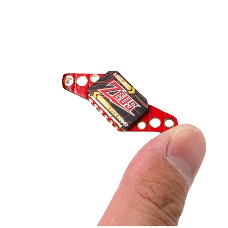 HGLRC Zeus Nano VTX 350mW 5.8Ghz 40C Image Transmission Built-in Microphone 16/20/25.5mm Hole for RC FPV Racing Drone