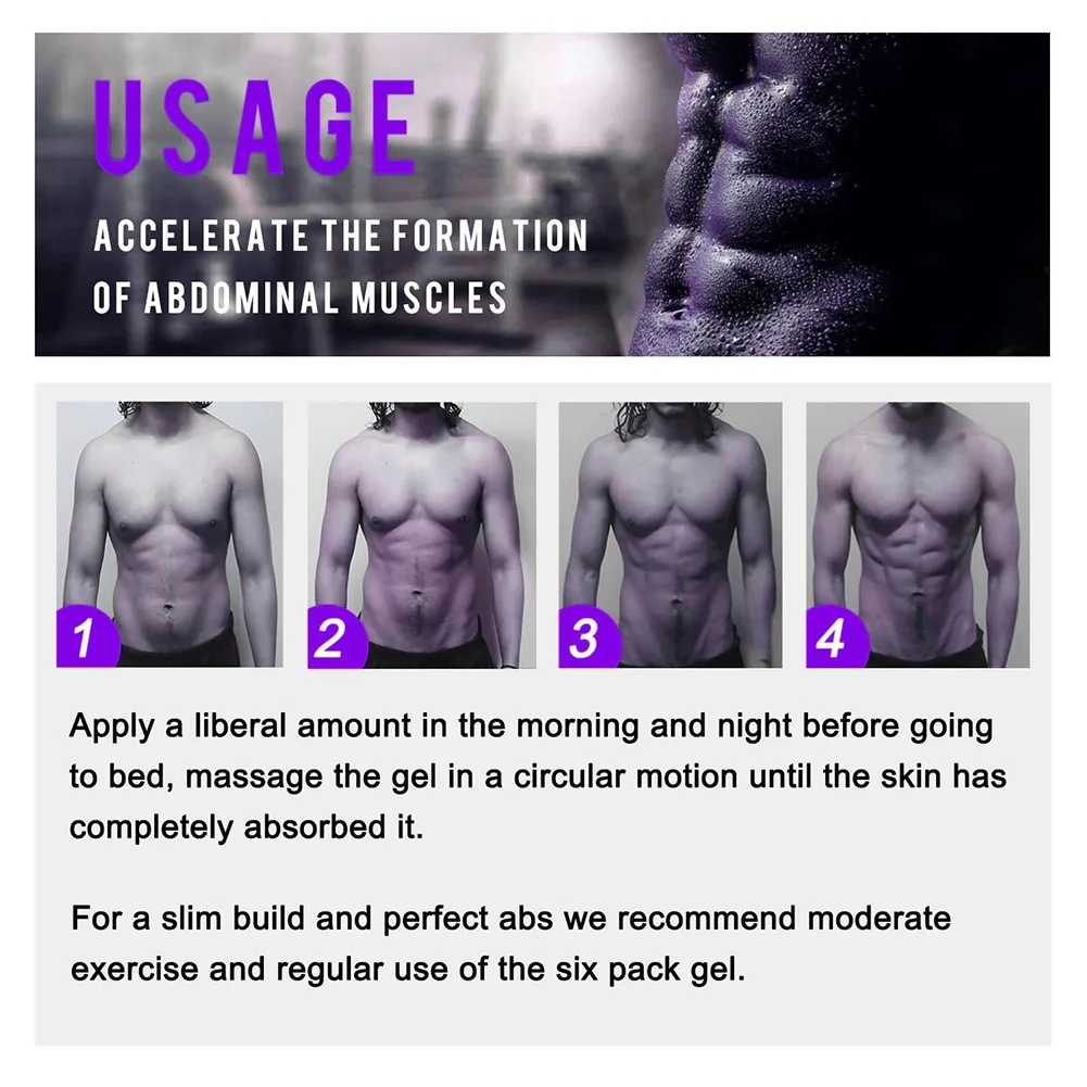 Крем для массажа талии и мышц живота Антицеллюлитный крем сжигания жира потери