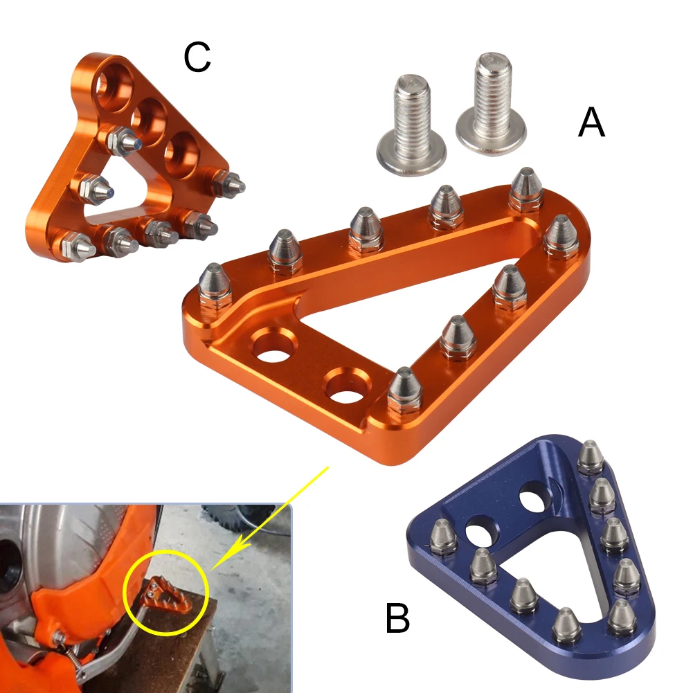 Фото Педаль заднего ножного тормоза наконечник рычага для KTM EXC EXCF SX SXF XC XCF XCW XCFW для Husqvarna TC FC TX FX MX Motocross №1