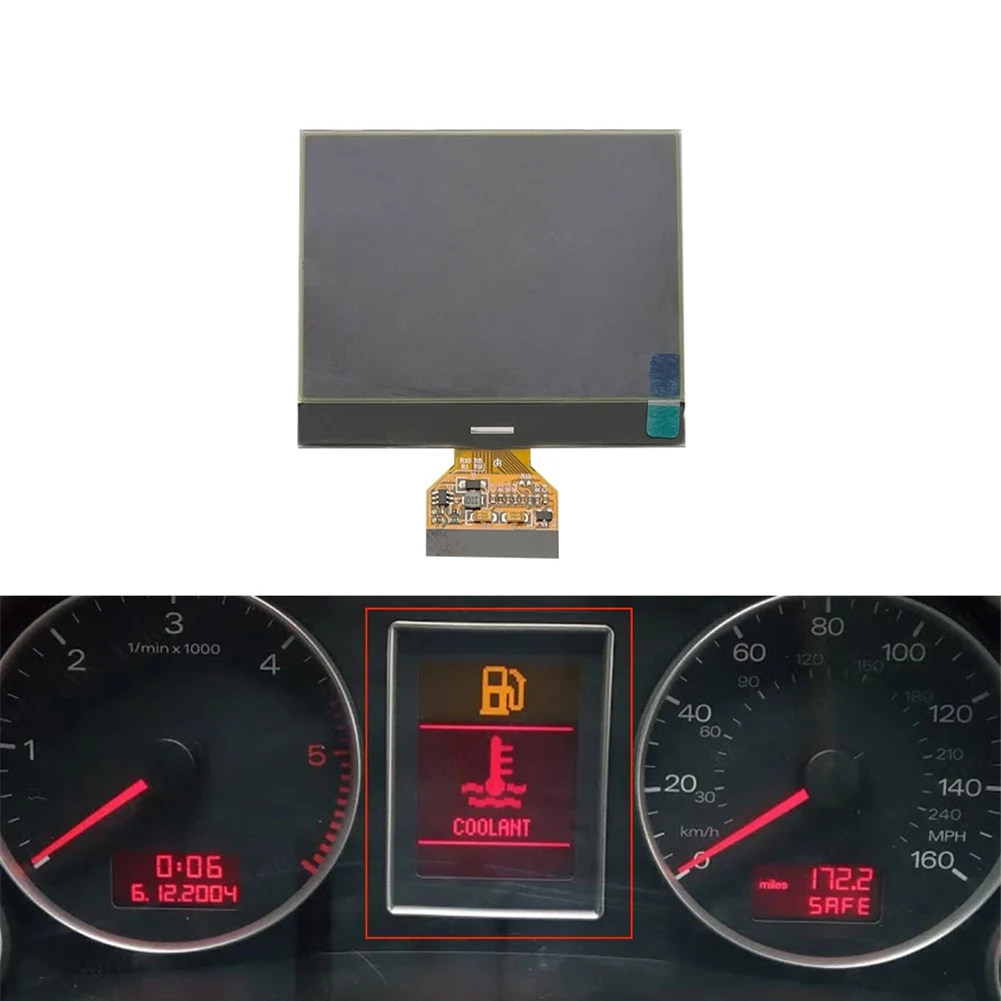1pc Car Dashboard LCD Display For ADI A4/B6/B7 02-08 Instrument Cluster Digital Pixel Repair 28185BH30C Electric Gauges