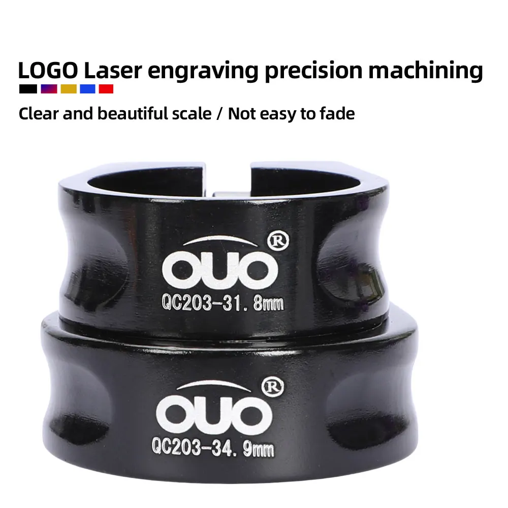 OUO зажим для подседельного штыря с двойным винтовым замком 28 6/31 8/34 9 мм