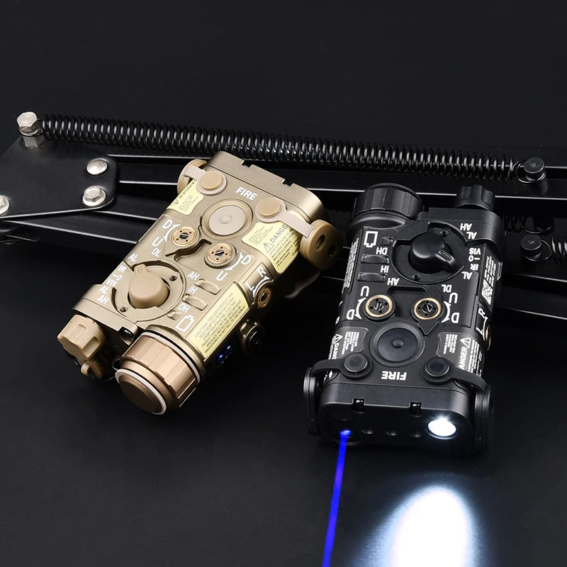 Металлический ЧПУ фонарик для страйкбола красного зеленого синего цвета