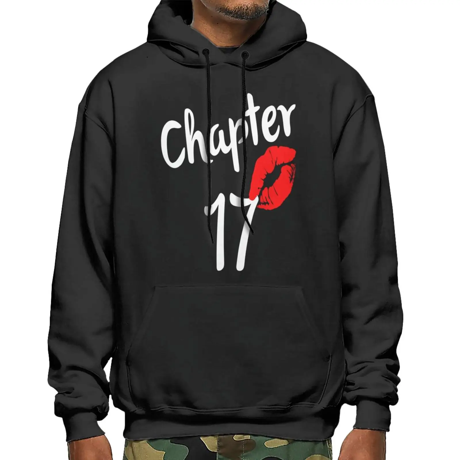 

Толстовка мужская зимняя, с капюшоном, 17 лет