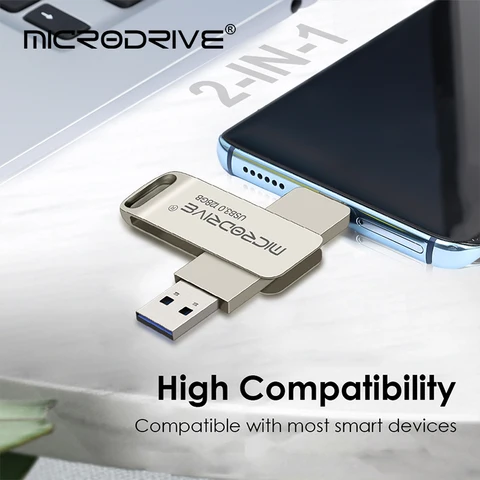 MicroDrive TYPE-C U064GBW2 USB-флешка 64 ГБ