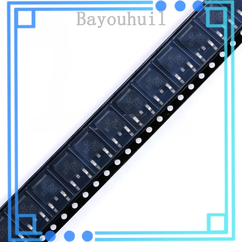 

50PCS Original Authentic B772M TO-252-2 PNP Transistor -30V/3A Patch Transistor