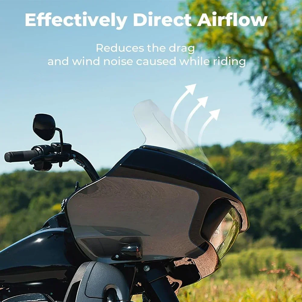 9-дюймовые дефлекторы лобового стекла мотоцикла для Touring Road Glide FLTR FLTRSE FLTRX FLTRXS 2015-2024