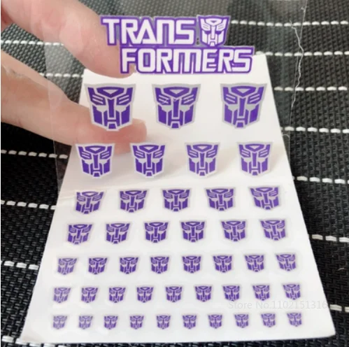 Stickers Anime Decepticons Autobots G1 Symbol Decal Custom Diy Scene Accessories Decoration Boy Gril Gift