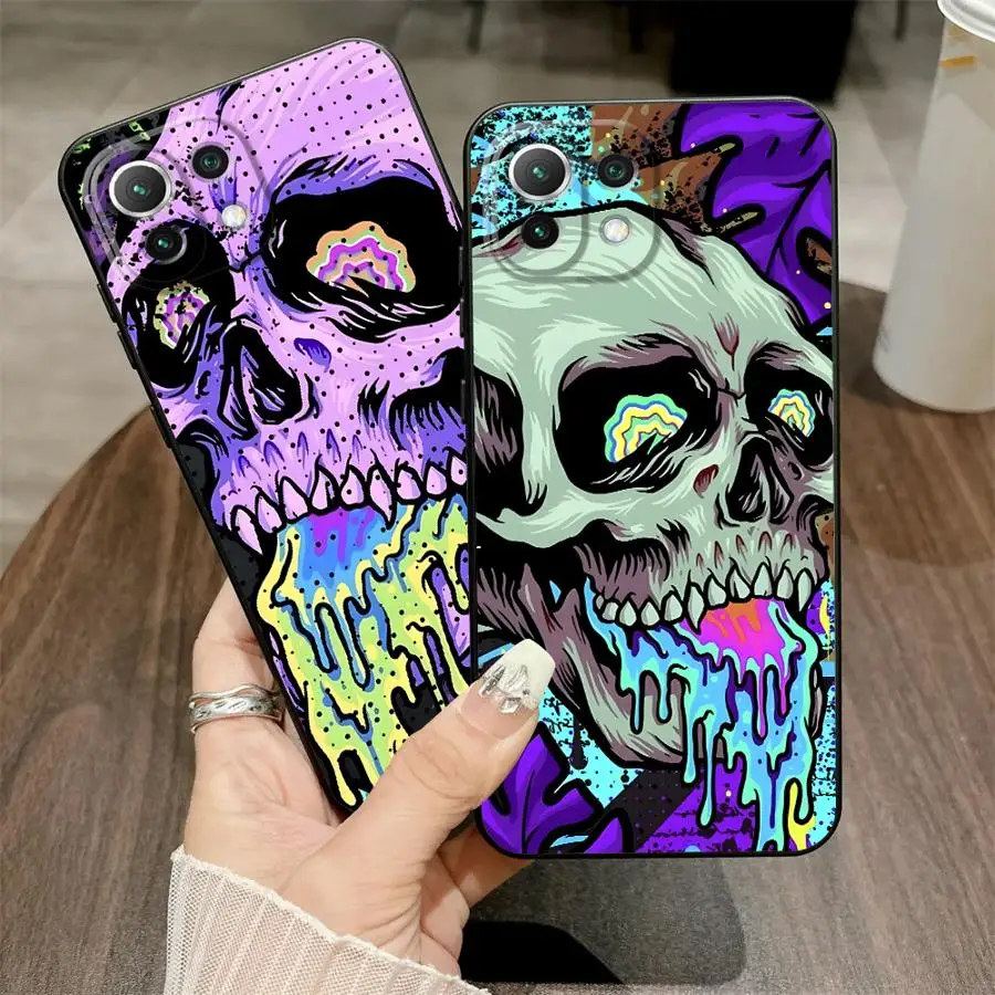 Чехол для телефона Gluo Skull для Xiaomi Mi 17 Pro Max 10T 17T 14 12 11T 13 Lite 11 15T 12X 12T (art.: 3920dba2fd0ca) - 3920dba2fd0ca