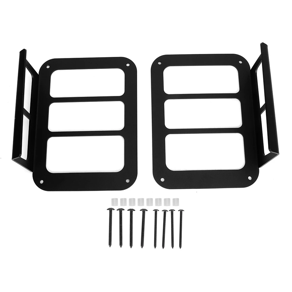 

2 шт., черная Расширенная задняя фара для Jeep Wrangler JK 2007-2017