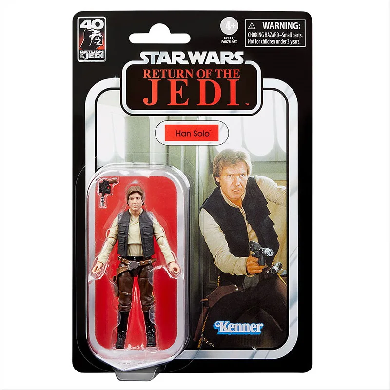 In Stock Original Star Wars The Vintage Collection Return of The Jedi 40Th Han Solo 3.75