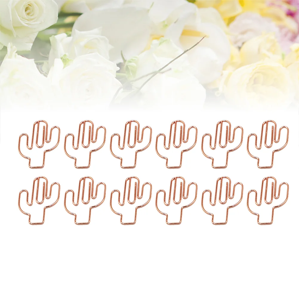

24pcs Paper Clip Creative Cartoon Practical Stationery for School Office