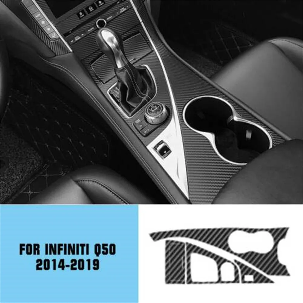 

18 шт./комплект, наклейки для салона автомобиля Infiniti Q50 2014-2019