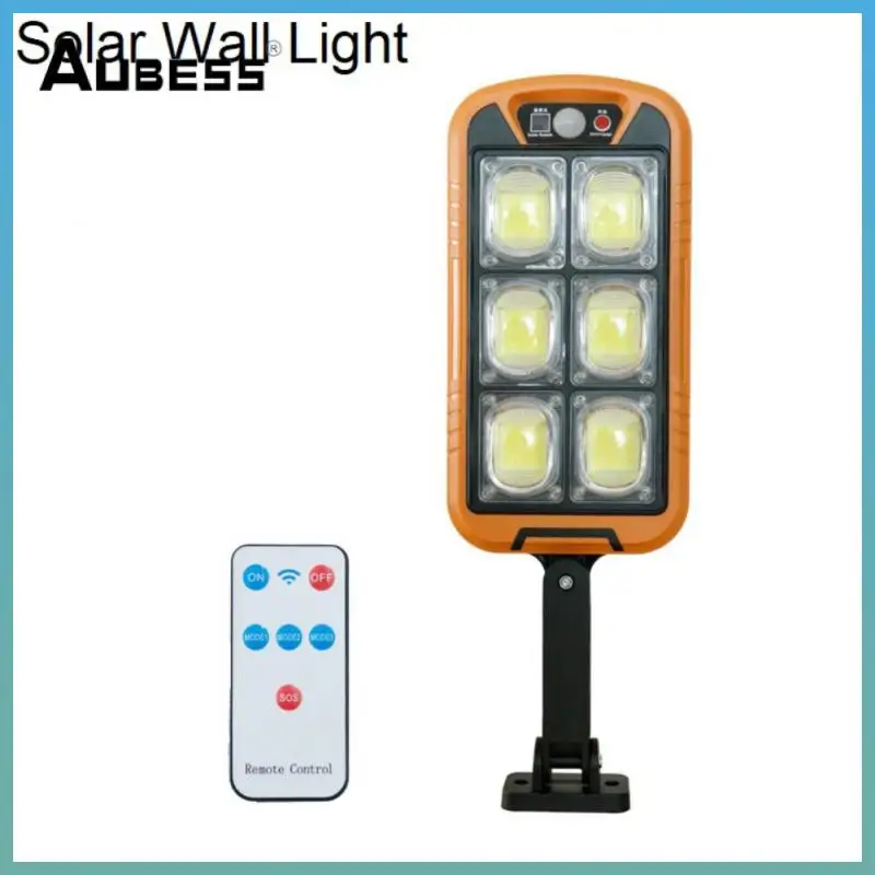 

Дистанционное управление светодиодным освещением, освещение, датчик движения Pir, умная лампа, 150COB Солнечный Прожектор, уличный светильник