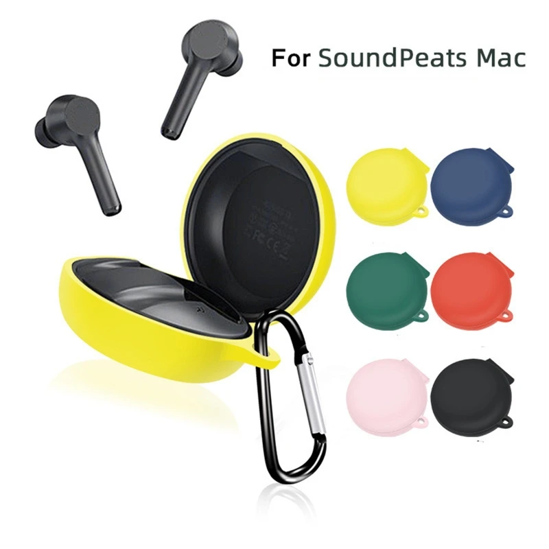 

Shockproof Protector Case forSoundPEATS Earphone Dustproof Holder Parts 85DD