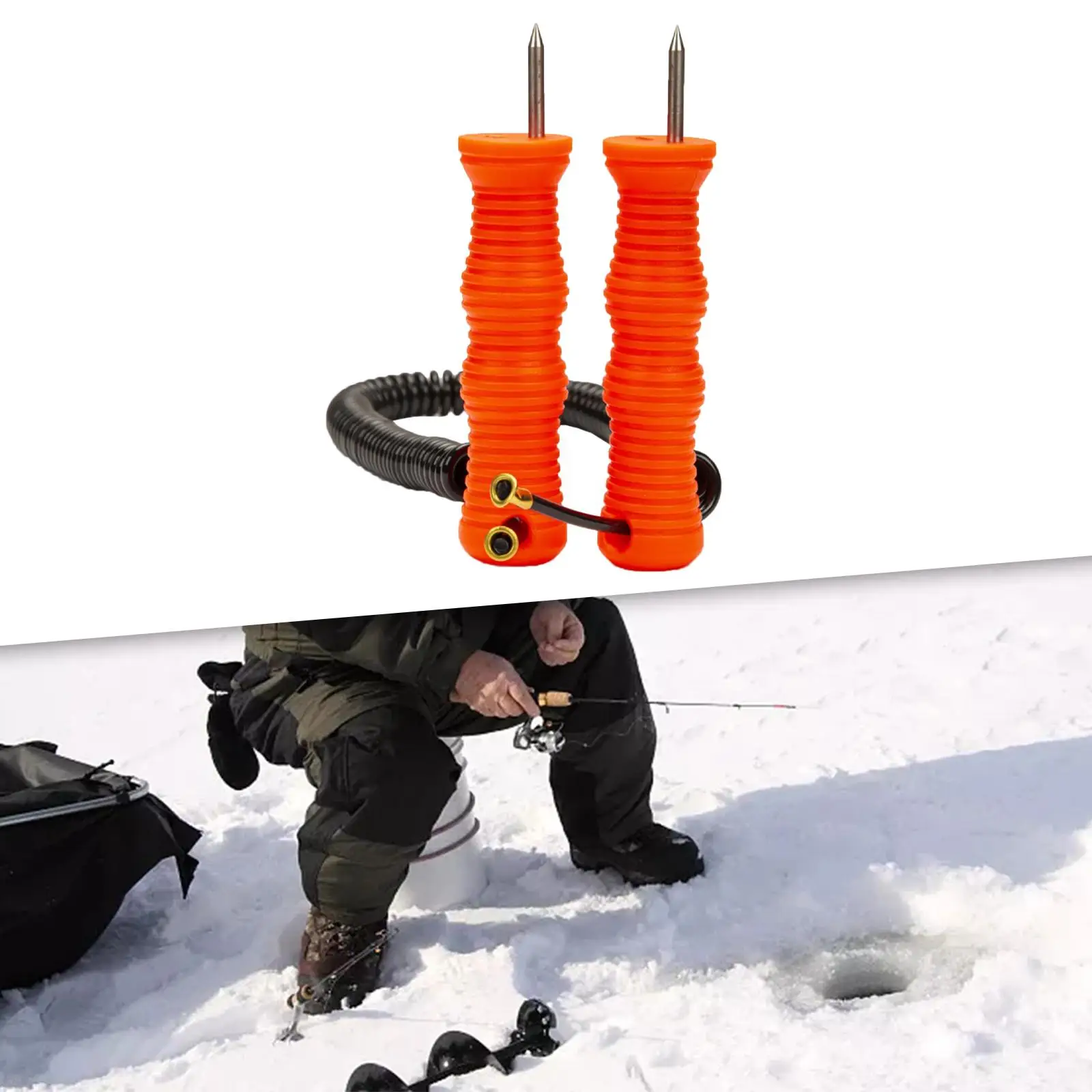 Выдвижные устройства для подледной рыбалки переносные Шилы инструмент уличные