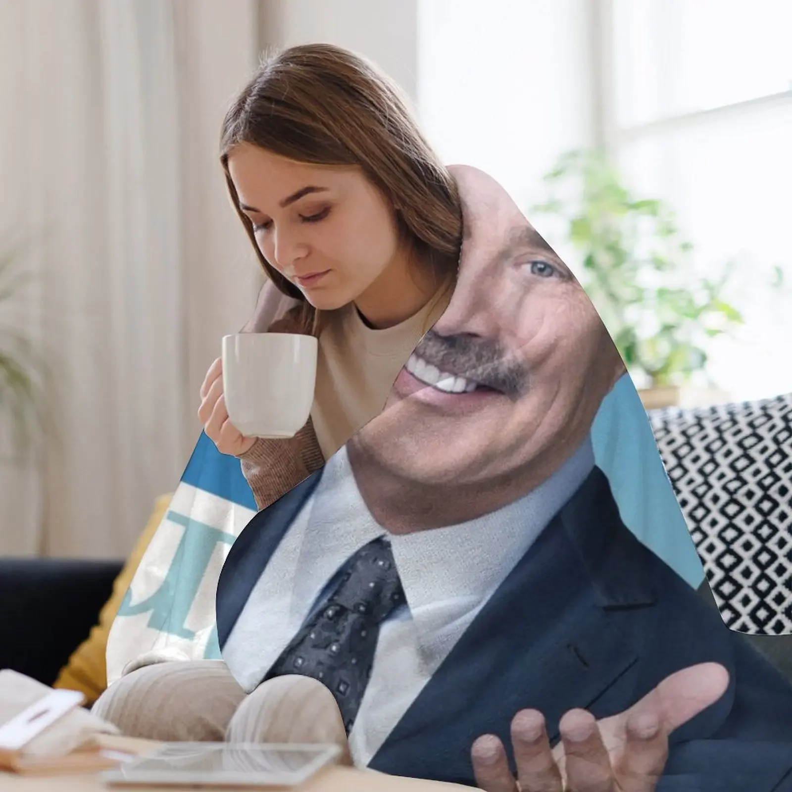 Пушистое одеяло Dr. Phil