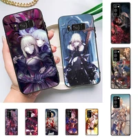 fate grand order phone case for samsung galaxy note 10pro note 20ultra cover for note20 note10lite m30s back coque
