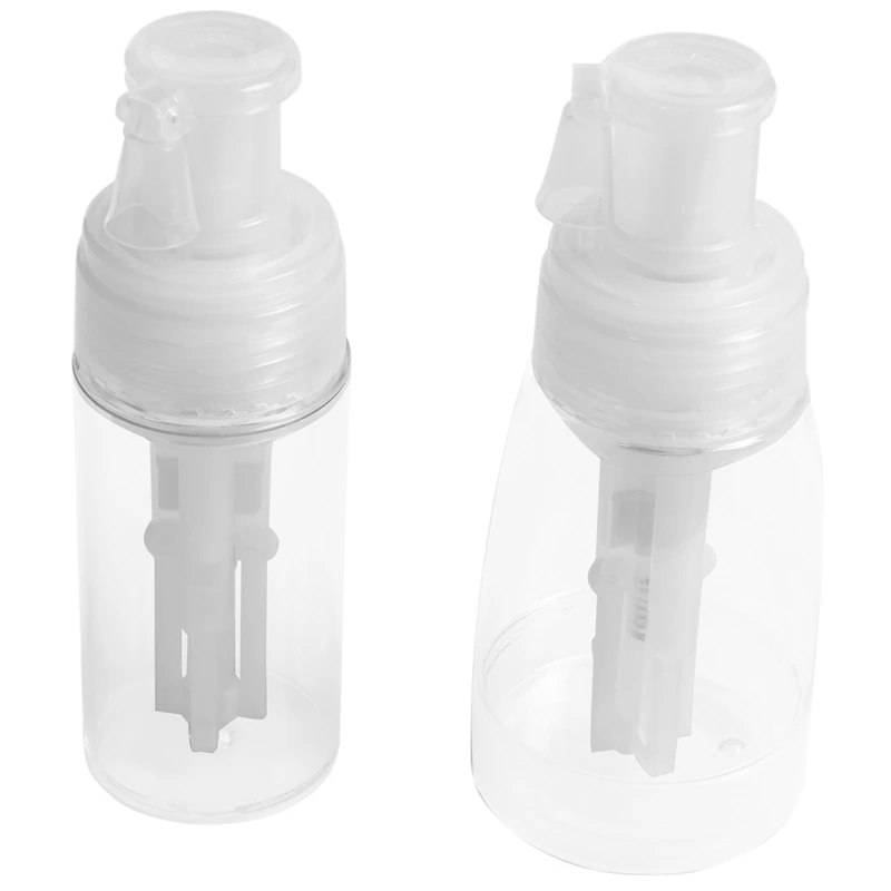 

2Pcs/Set Powder Filled Bottle Detachable Travel Powder Spray Bottle Pet Material Cosmetic Bottle Haircut And Makeup Tool 180Ml+1