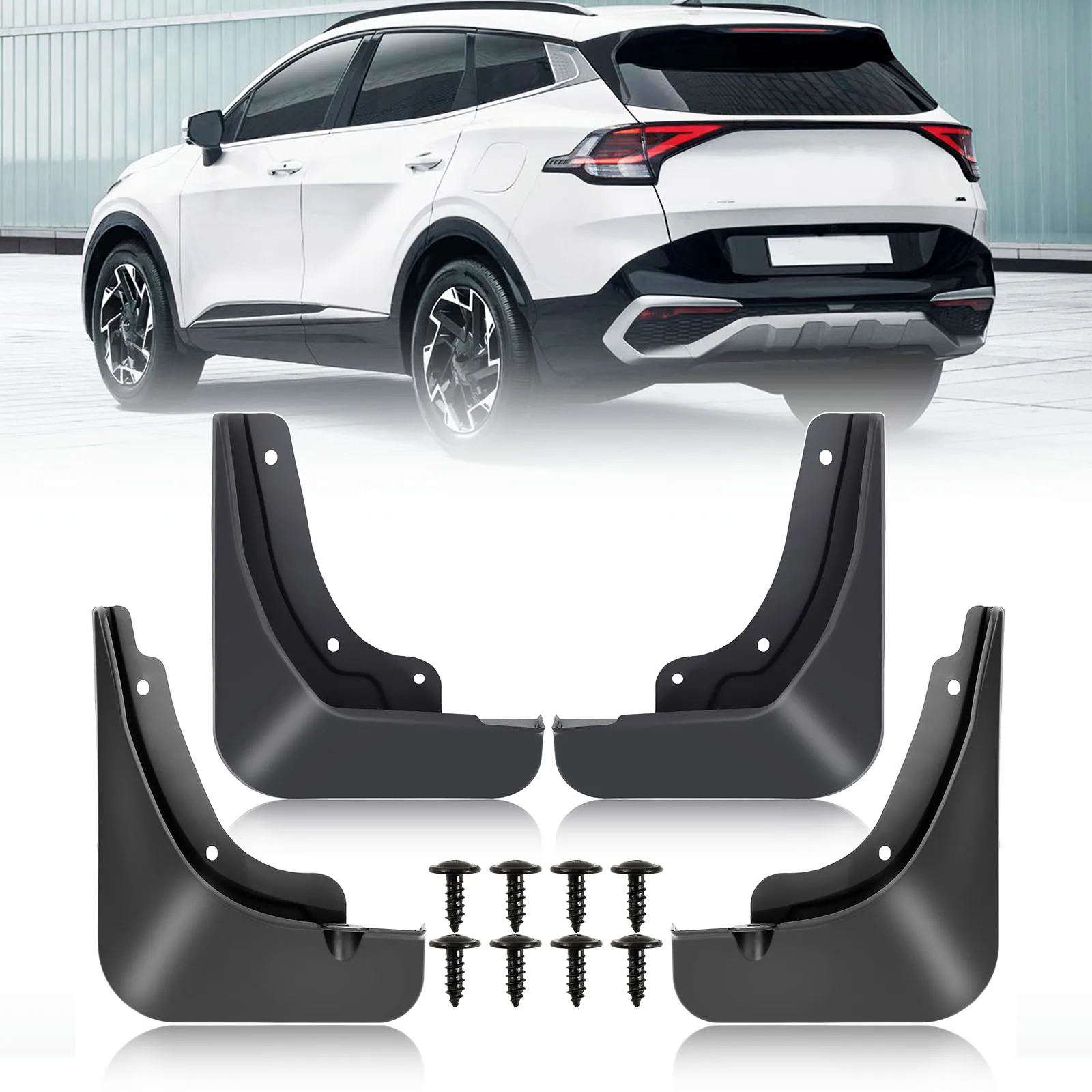 

4 шт. для KIA Sportage NQ5 LWB 2022 2023 2024 2025 автомобильные брызговики брызговики на крыло передние и задние брызговики аксессуары