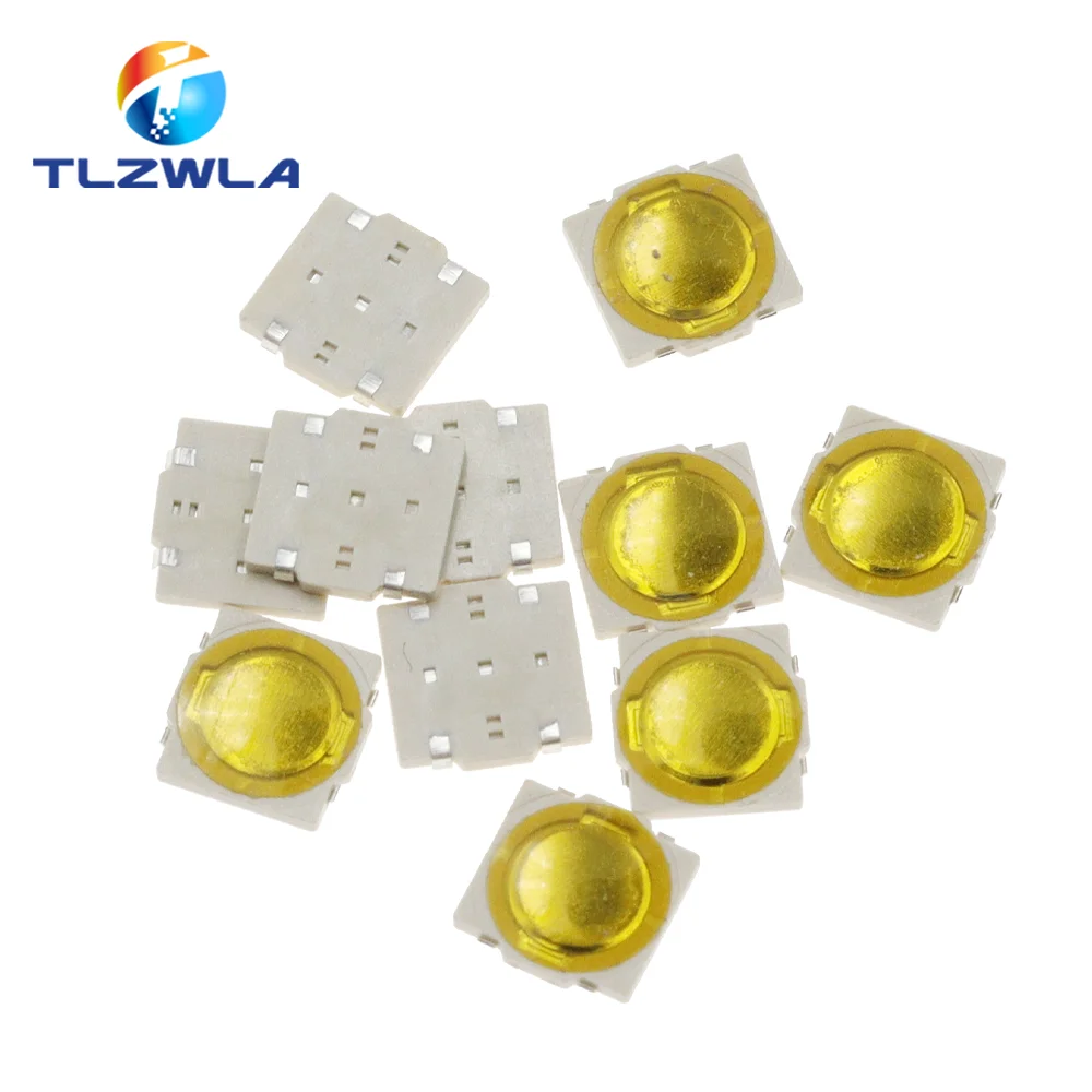 

100 шт. медных ультратонких SMD переключателей 4,8x4,8x0,55 мм TLZWLA