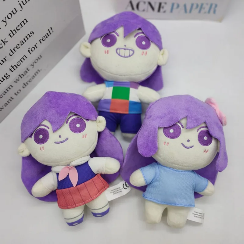 Omori плюшевая кукла Aubrey Basii Плюшевые игрушки мультфильм мягкие милые OMORI Sunny