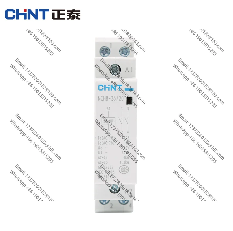 CHINT-Контейктор doméstico Модульный переменный ток, NCH8-20, 220 В, 230 В, CA, 20 А, 1НО, 1НЗ, 2НО, 2НЗ Цена 5 шт. (art.: 3920cea0aabfa) - 3920cea0aabfa