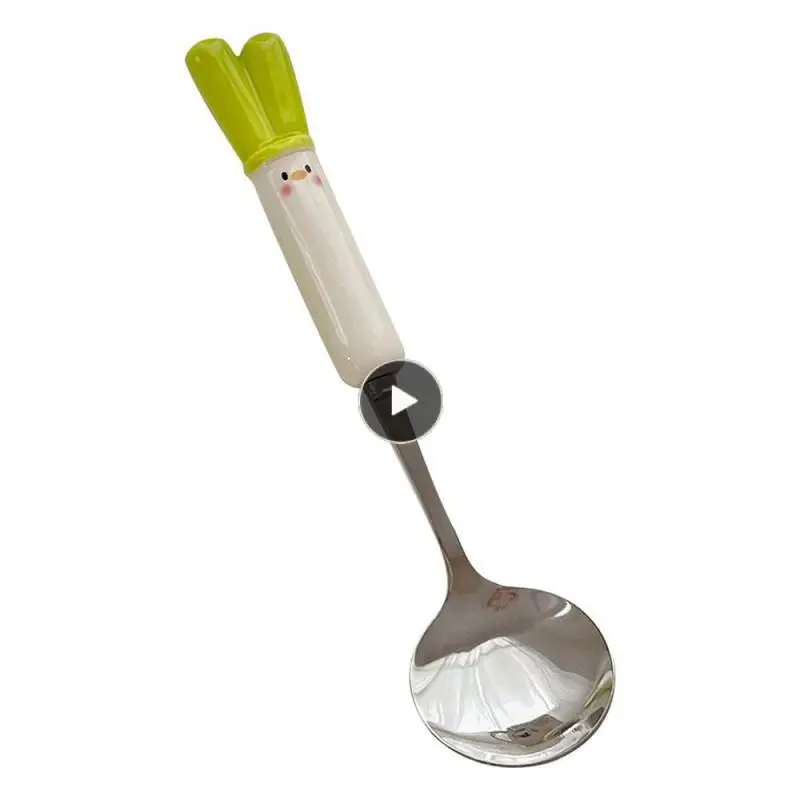 

Water Proof Tableware Cute Student Cute Tableware Durable No Glitch Fork Cartoon Portable Cutlery Portable Comfortable Grip Work