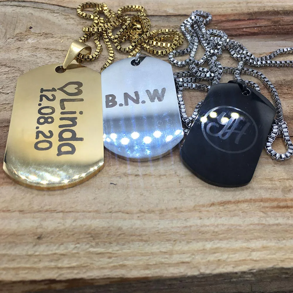 

Personalized Necklace Custom Necklace Gift for Mom 2021 Mothers Day Gift Personalized Engraved Stainless Steel Jewelry New
