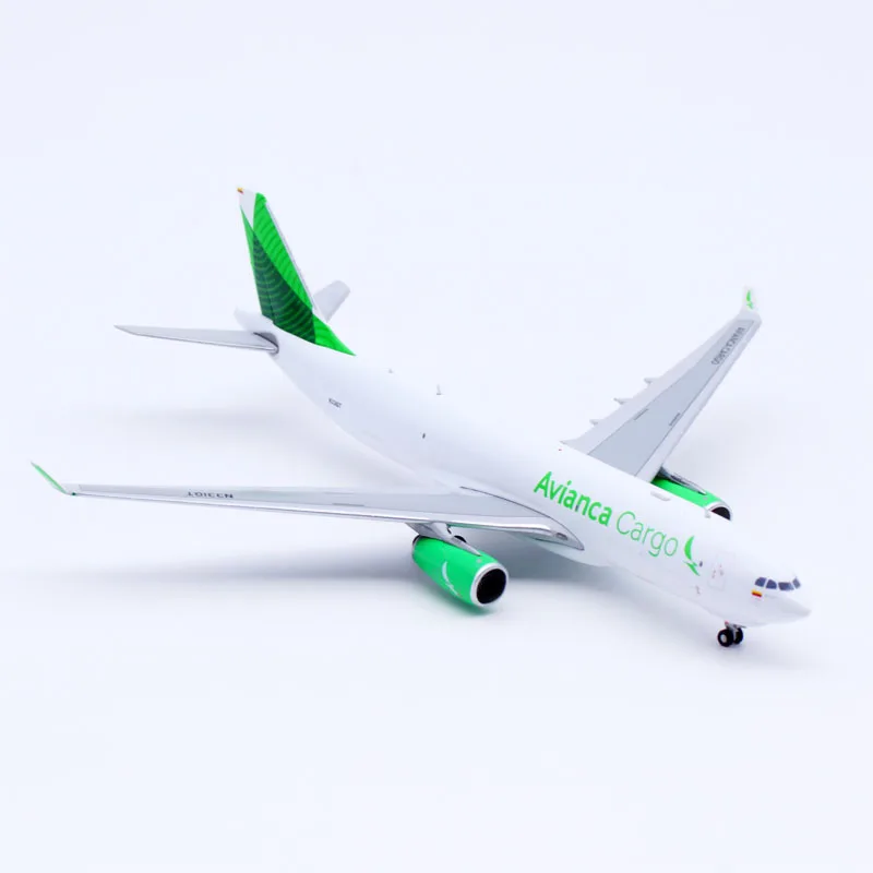 Фото Коллекционный самолет из сплава LH4362, подарок, фотосессия 1:400, авиабра, грузовая модель летательного аппарата, самолета под давлением, модель N331QT с подставкой №4