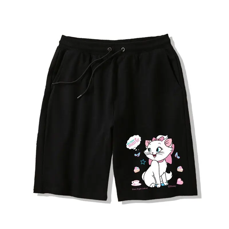 Шорты в стиле аниме для мальчиков и девочек модные летние брюки с принтом милые