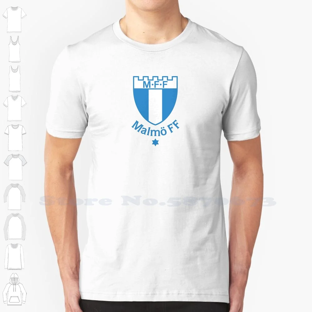 

Malmo High-quality T Shirts Fashion T-shirt New 100% Cotton Tee