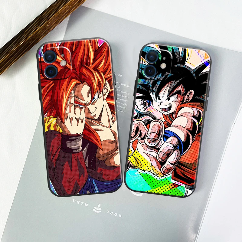 

Japan Anime Dragon Ball Funda Phone Case For iPhone 11 13 12 Pro Max 12 13 Mini X XR XS MAX SE 2020 7 8 6s Plus Celular Shell