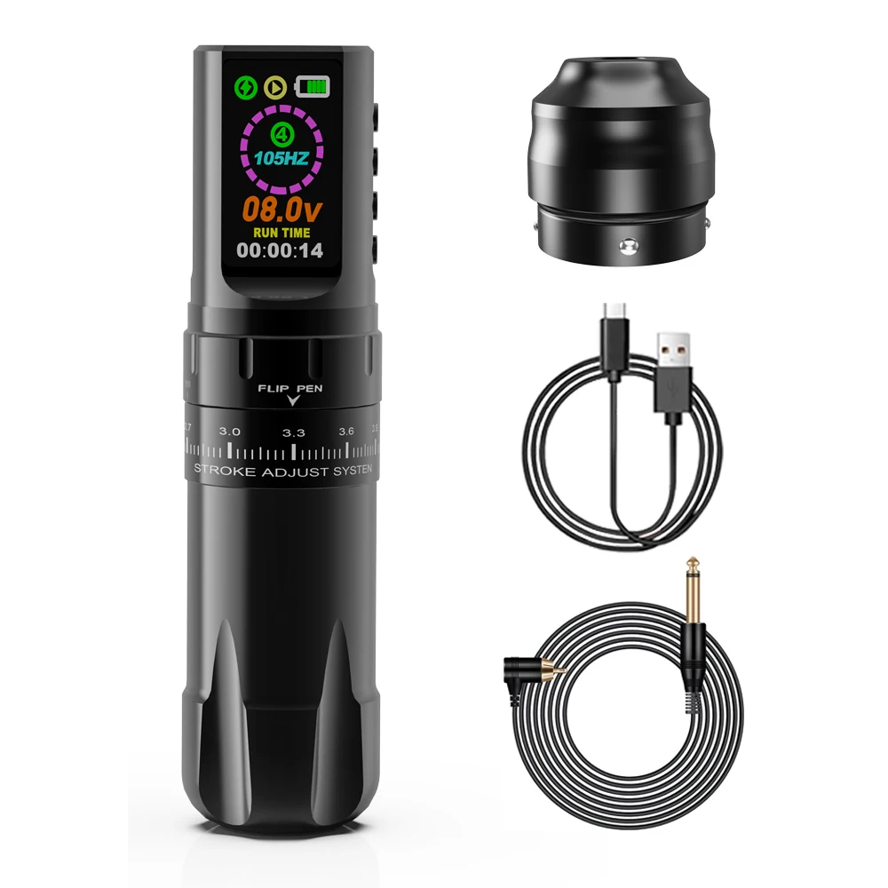 Набор для татуировок беспроводной ротационная Беспроводная тату-машинка с