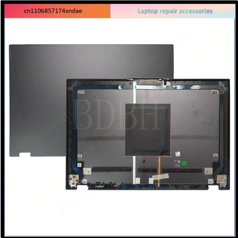 Фото Задняя крышка LCD, передняя рамка, шарнир, подставка для рук для Lenovo Y9000P R9000P 2021H Legion 5 Pro 16ACH6H 16ITH6 16ITH6H, нижний корпус, задняя панель LCD №1