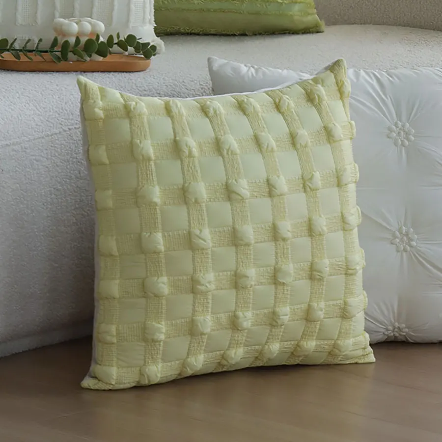 Ультрамягкая декоративная квадратная наволочка для дивана украшение гостиной