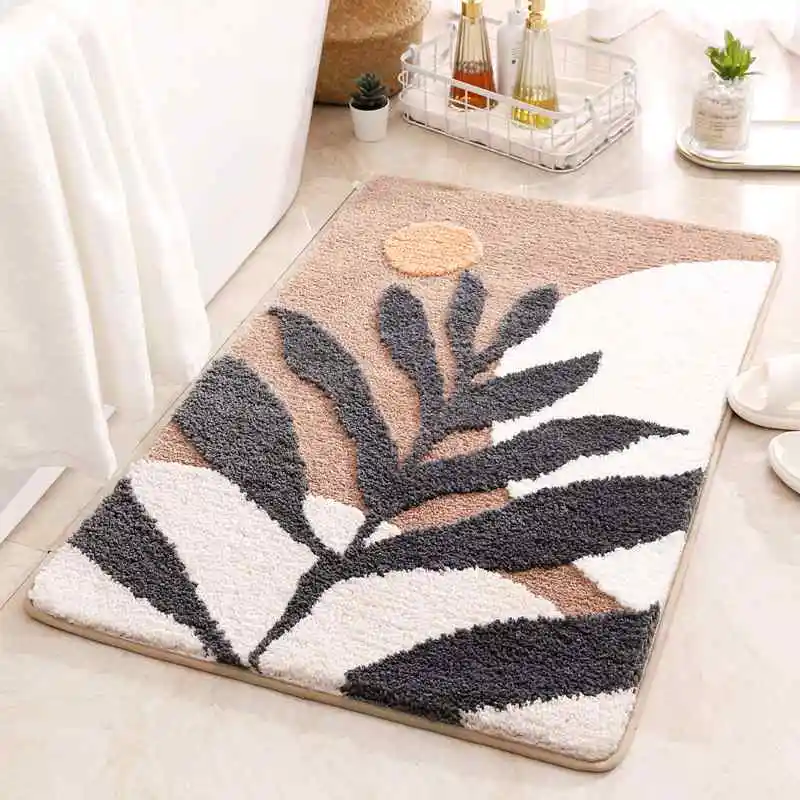 

bedroom, bedside mat, bathroom, water absorption