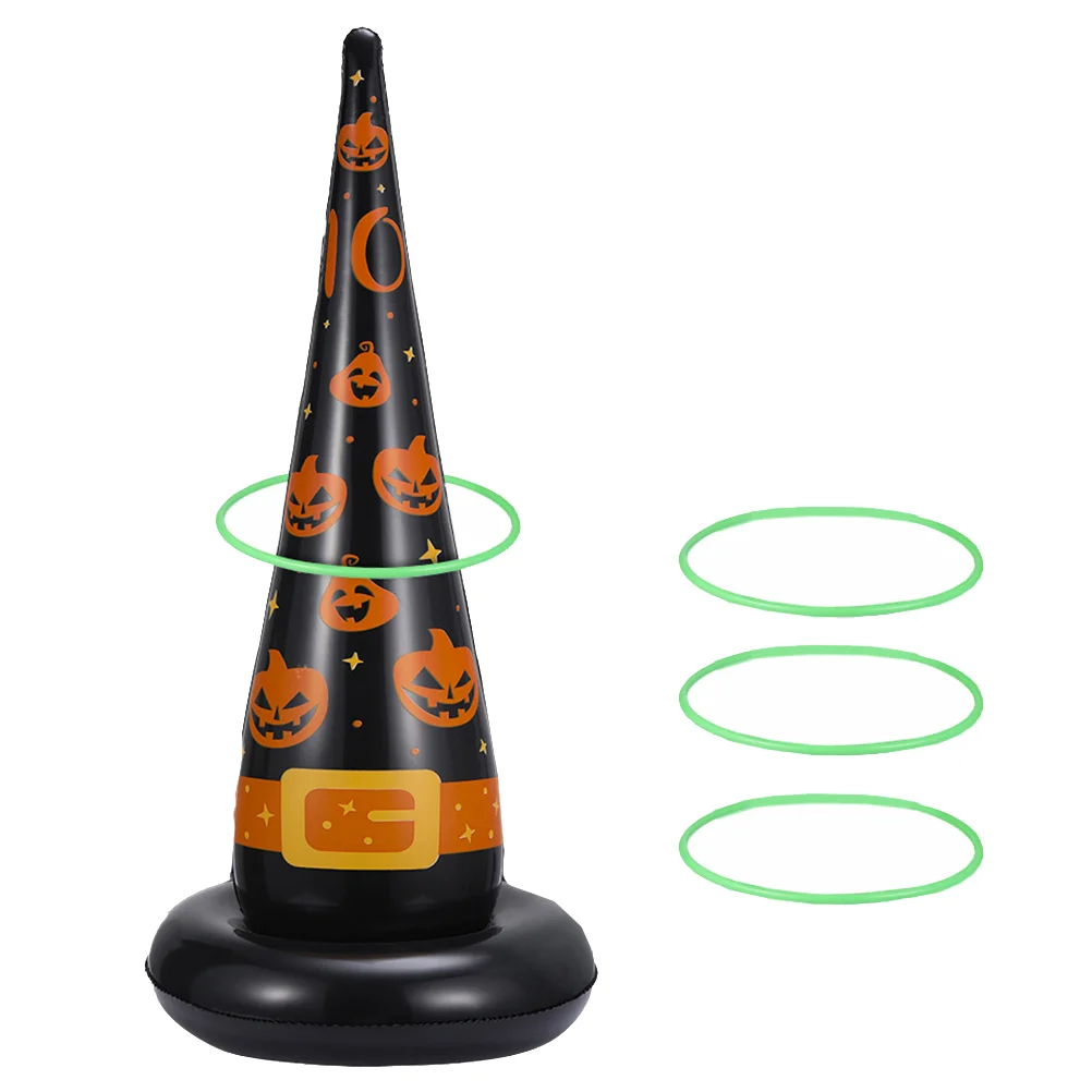 

Хэллоуин головной убор надувной ободок детские игрушки кольцо игровой набор из ПВХ детский пивной понг