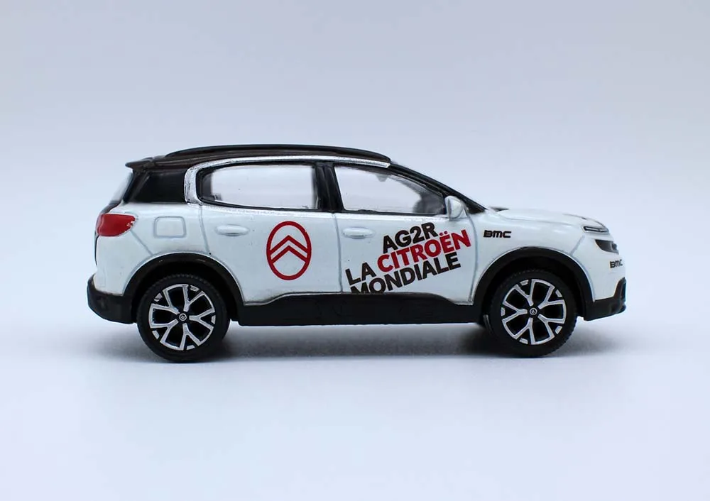 Новинка, модель игрушечной машинки CitrRoen C5 Aircross 1/64 AG2R CITROEM TEAM от NorRev 3 дюйма, литые из сплава, модель для коллекции подарка, 2021