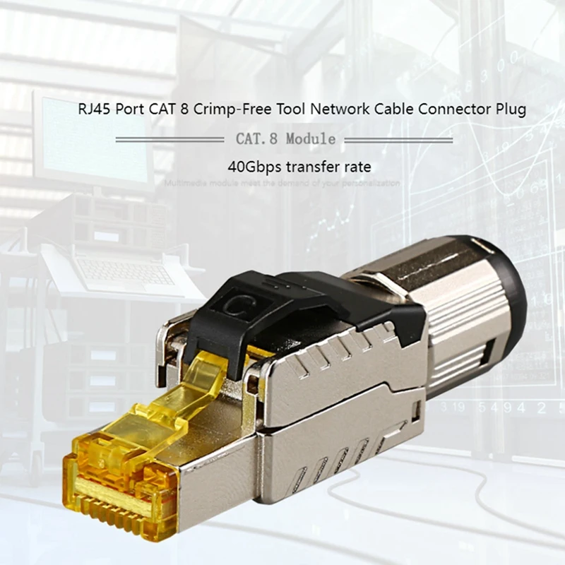 Разъем CAT8 RJ45