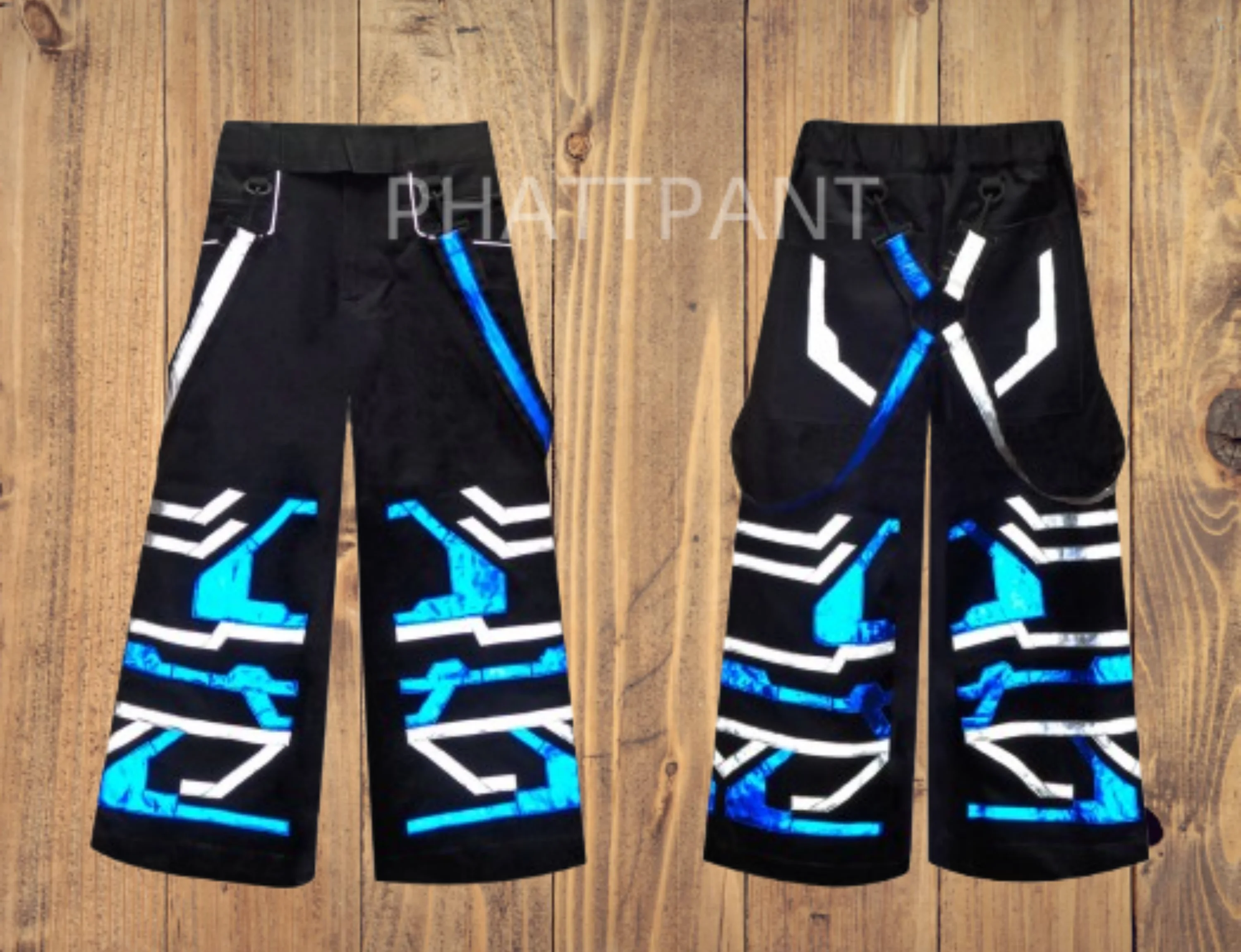 PHATTPANT Phat Pants Shuffle Dance Harder Styles Melbourne Shuffle Rocking Hardstyle Heatwave Rave Wave Rave Gear M8 (art.: 3920ccf0c8dbf) - 3920ccf0c8dbf