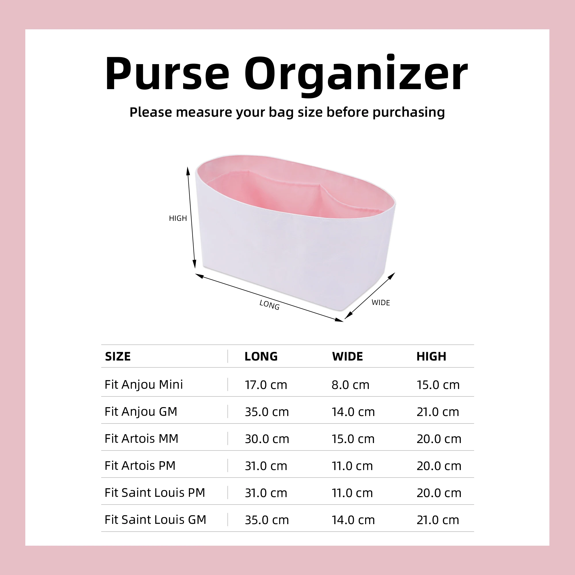 Легкий кошелек-органайзер DGAZ для Goyard Anjou/Artois/Saint Louis сумка из шелка и сумки DupontPaper